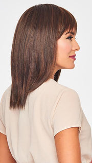 This long bob features an open cap design to keep you cool no matter the occasion
