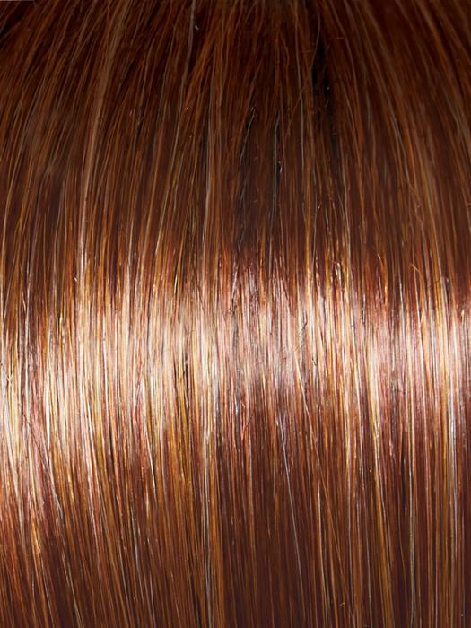 GL29-31SS SS RUSTY AUBURN | Chocolate brown base blends into multi-dimensional tones of medium copper and amber.