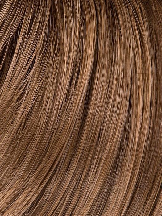 GL14-16SS HONEY TOAST | Chestnut Brown base blends into multi-dimensional tones of Medium Brown and Dark Golden Blonde