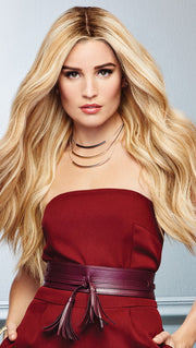 SS14/88 SHADED GOLDEN WHEAT | Dark Blonde Evenly Blended with Pale Blonde Highlights and Dark Roots