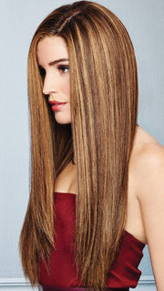 Long barely there layers add flow and movement to this superwoman length