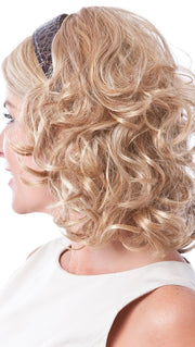 Full Length Headband Attached Curly Hair Fall Extension that gives you Longer & Fuller Hair in an Instant