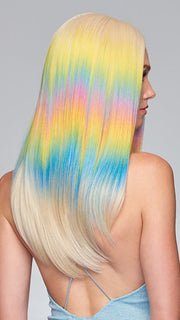The Tru2Life heat-friendly synthetic fiber lets you change it up from straight to wavy in a flash
