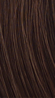 HT6/30H | Dark Medium Brown Evenly Blended with Medium Auburn Highlights