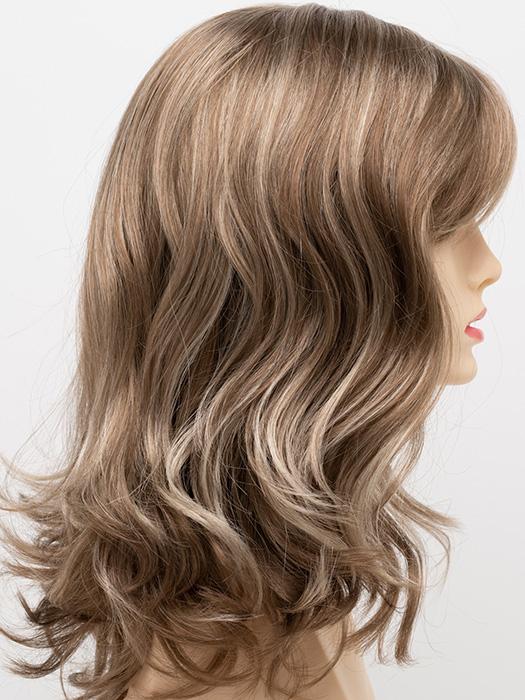 ALMOND-BREEZE | Light Brown blended with Ash Blonde