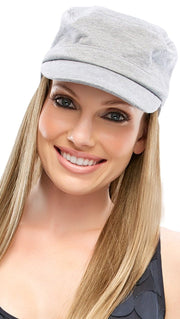 HAT MAGIC by Jon Renau in 24BT18 ÉCLAIR | Dark Natural Ash Blonde and Light Gold Blonde Blend with Light Gold Blonde Tips PPC MAIN IMAGE FB MAIN IMAGE