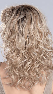 HEAVEN by ELLEN WILLE in PEARL BLONDE ROOTED 101.14.23 | Pearl Platinum and Medium Ash Blonde with Lightest Pale Blonde Blend and Shaded Roots