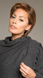 PRODIGY by Gabor in G829+ DARK CINNAMON MIST | Medium Brown with Ginger Red Highlights