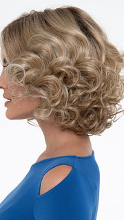 This style features layers of touchable curls