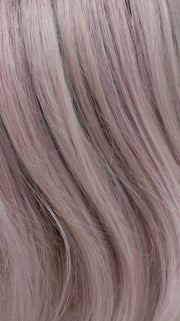 ICED-LAVENDER | Light Lavender Tones with a Rooted Top and Light Purple Hues Lavender Highlights