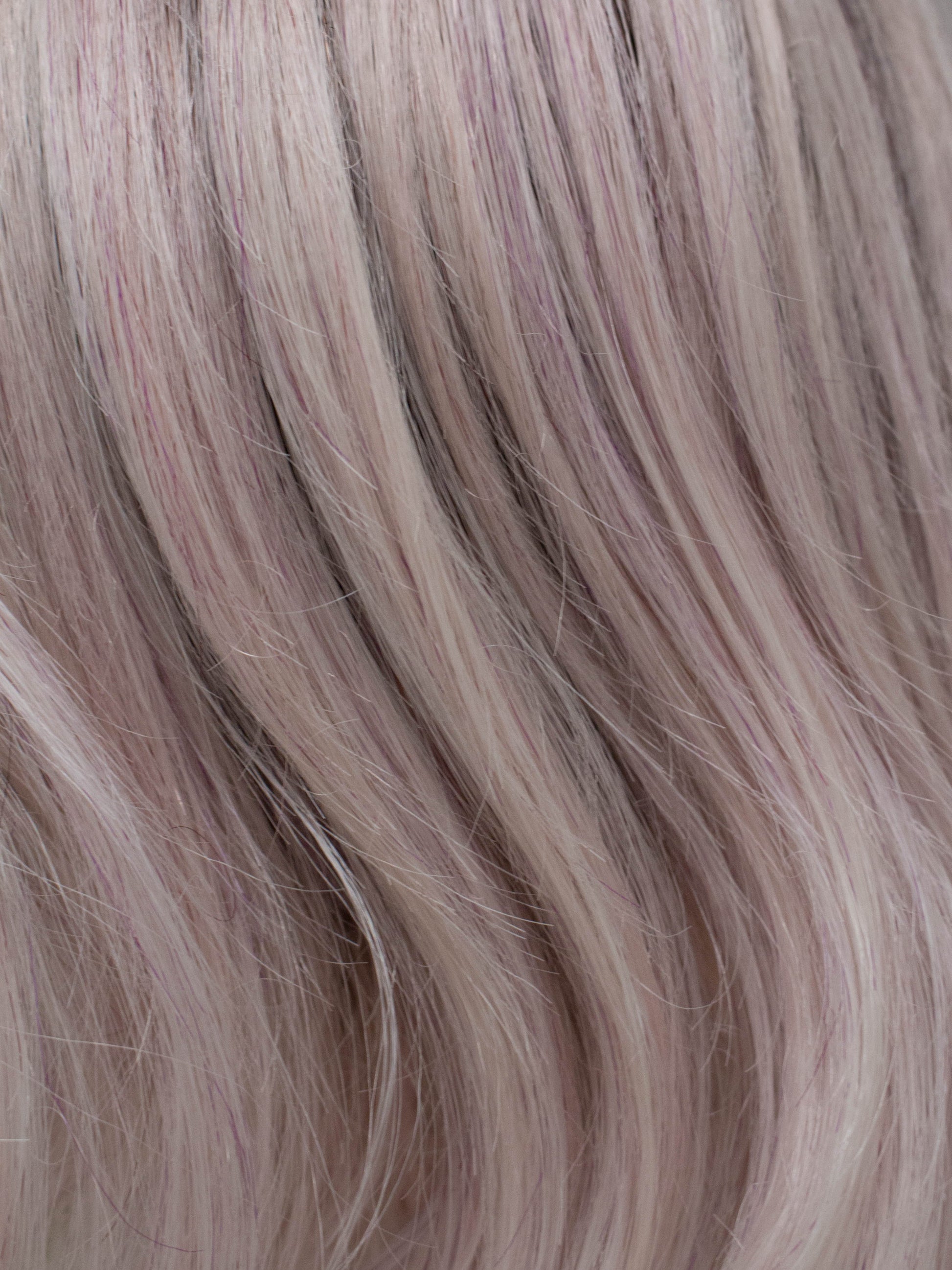 ICED-LAVENDER | Light Lavender Tones with a Rooted Top and Light Purple Hues Lavender Highlights