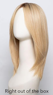 22/16S8 | Light Ash Blonde and Light Natural Blonde Blend, Shaded with Medium Brown