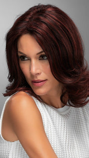 CARRIE by Jon Renau in FS2V/31V CHOCOLATE CHERRY | Black/Brown Violet, Medium Red/Violet Blend with Red/Violet Bold Highlights