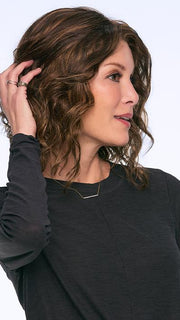 6F27 CARAMEL RIBBON | Brown with Light Red-Gold Blonde Highlights & Tips
