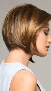 6F27 CARAMEL RIBBON | Brown with Light Red-Gold Blonde Highlights & Tips