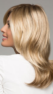 12FS8 SHADED PRALINE | Light Gold Brown, Light Natural Gold Blonde & Pale Natural Gold-Blonde Blend, Shaded with Medium Brown
