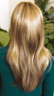 KAIA by Jon Renau in 12FS8 SHADED PRALINE | Light Gold Brown, Light Natural Gold Blonde & Pale Natural Gold-Blonde Blend, Shaded with Medium Brown