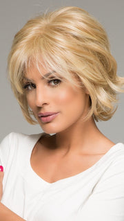 Jon Renau Naomi is a layered and lovely short wig. Flirt with the endlessly layered styles of this chin length shag