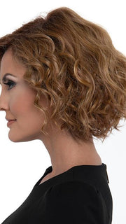 The lace front and monofilament part make the hair look like it is growing right out of your own scalp