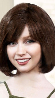 Platinum 107 by LOUIS FERRE in 8/32 GINGER BROWN | Brown with Auburn Highlight Blend