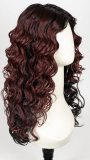 MC4/35SS SANGRIA | Dark Rooted Red with Fiery Red Highlights