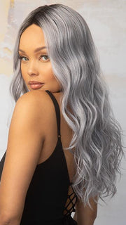 LUNAR-HAZE | Dark brown base light lavender mix