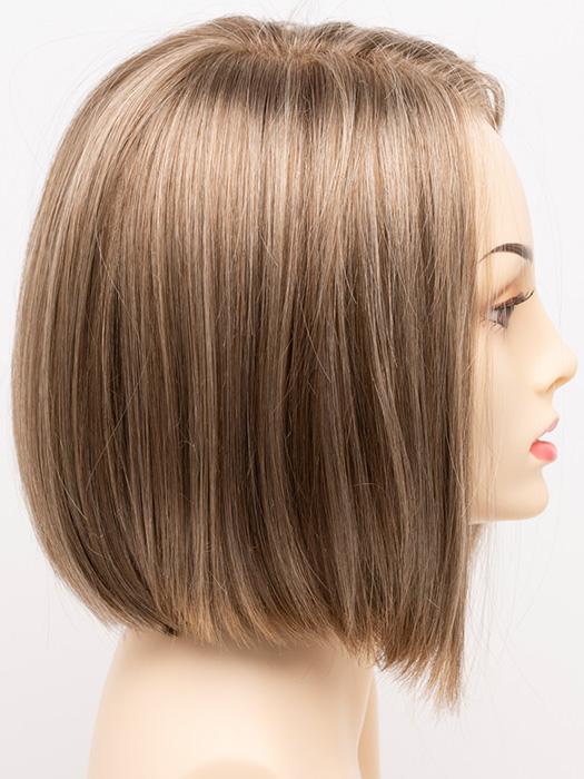 ALMOND-BREEZE | Light Brown blended with Ash Blonde