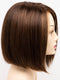 AMARETTO-CREAM | Dark Brown roots with overall Medium Brown base with Honey Blonde highlights