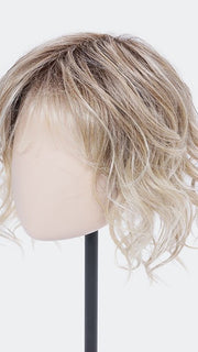 LOVELY by Ellen Wille in CHAMPAGNE ROOTED 16.25.24 | Medium Blonde and Lightest Ash Blonde blend with Lightest Golden Blonde and Shaded Roots