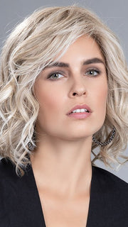 LOVELY by Ellen Wille in CHAMPAGNE ROOTED 16.25.24 | Medium Blonde and Lightest Ash Blonde blend with Lightest Golden Blonde and Shaded Roots PPC MAIN IMAGE FB MAIN IMAGE