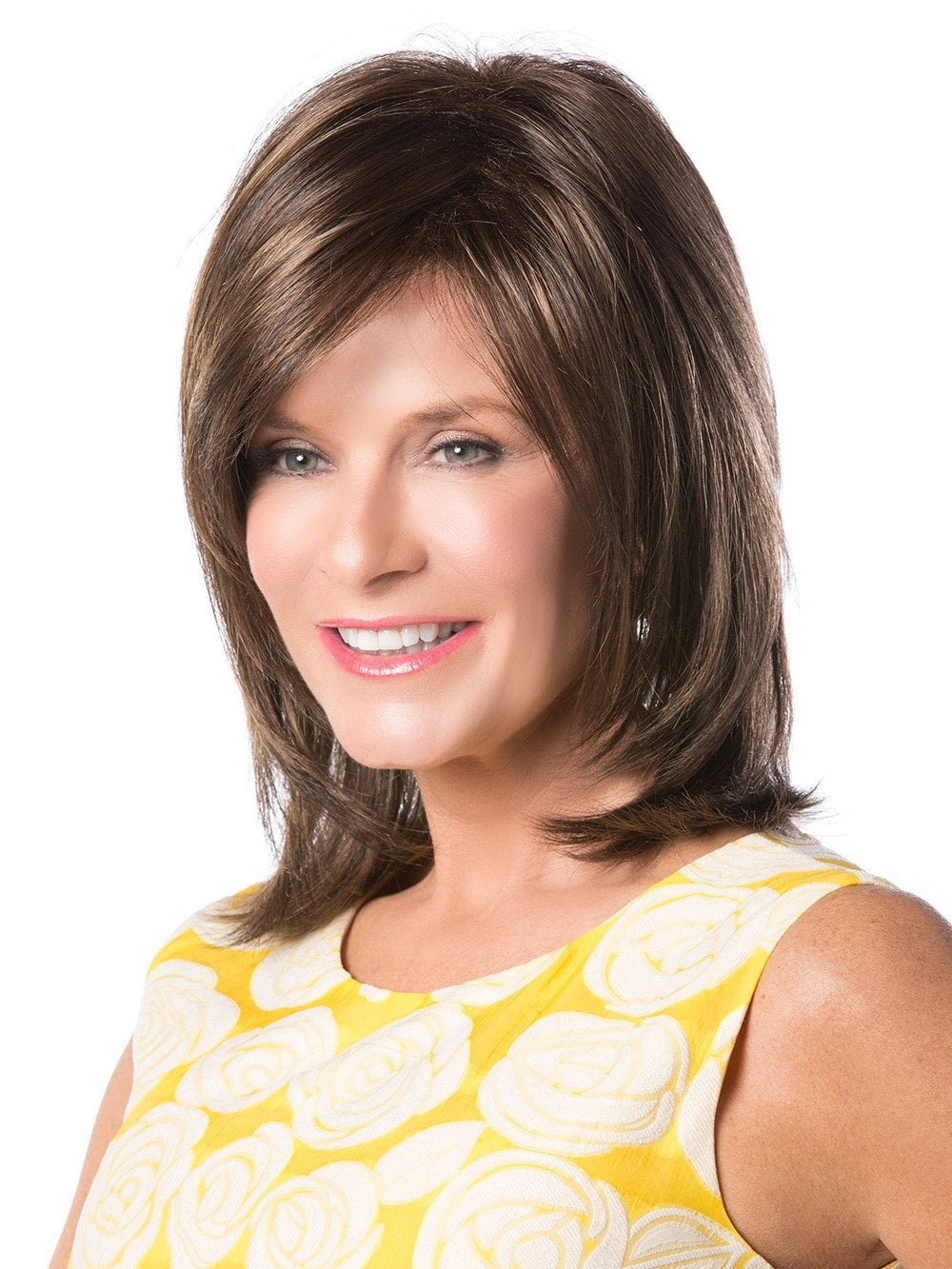 LUMINOUS WIG by Toni Brattin in Light Brown | Honey brown or brown highlighted by the sun PPC MAIN IMAGE FB MAIN IMAGE