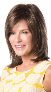 LUMINOUS WIG by Toni Brattin in Light Brown | Honey brown or brown highlighted by the sun PPC MAIN IMAGE FB MAIN IMAGE