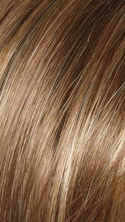 MAPLE-SUGAR |  Light Honey Brown base with Strawberry Blonde highlights