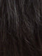 MIDNITE-PEARL | Dark Brown base with Dark Brown and Silver blend with Silver bangs 