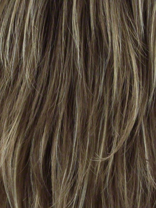 MOCHACCINO-R | Rooted Dark with Light Brown base with Strawberry Blonde highlights