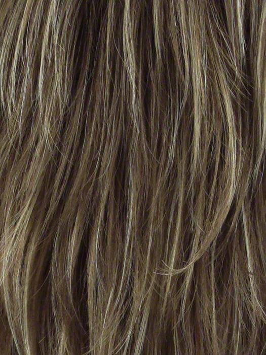MOCHACCINO-LR | Rooted Medium Warm Blonde with Chocolate Undertones and Creamy Blonde Highlights
