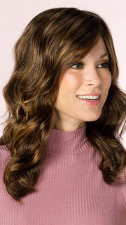 FS6/30/27 TOFFEE TRUFFLE | Brown, Medium Red-Gold, Medium Red-Gold Blonde Blend with Medium Red Gold Blonde Bold Highlights