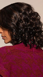 A breezy bob wig with structured waves