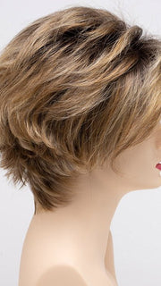 BUTTERSCOTCH-SHADOW | A blend of Strong, Golden Blonde and Light Blonde with Dark Brown Roots