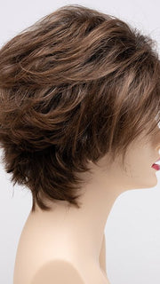 CINNAMON-TOFFEE | Neutral to Warm Light Brown with Dark Brown Roots