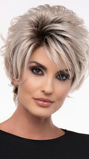 MICKI by Envy in PLATINUM-SHADOW | Light Blonde with Dark Roots