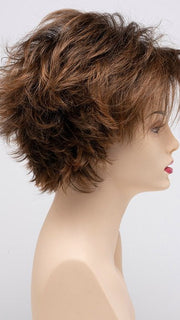 SAFFRON-SPICE | A blend of Light Coppers and Warm Auburns with Darker Brown Roots