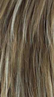 NUTMEG F | Rooted Dark with Honey Brown base with Platinum Blonde highlight