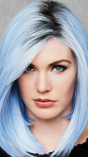 Out Of The Blue by hairdo allows you to surprise the world with this bold and beautiful rooted blue