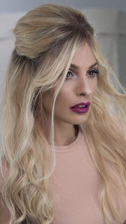 The monofilament is hand-tied to give you a natural look with natural movement