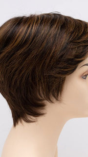 CHOCOLATE-CARAMEL | Medium Brown with Soft Red and Blonde highlights