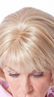 Transparent Monofilament Crown Piece for Limitless Hair Styling Versatility