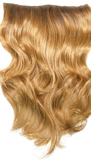 A ready-to-wear single-piece hair extension that molds to the contours of the head