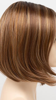 CREAMED COFFEE | Medium Brown roots and base with Cinnamon and Golden Blonde highlights