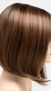 CINNAMON TOFFEE | Neutral to Warm Light Brown with Dark Brown Roots